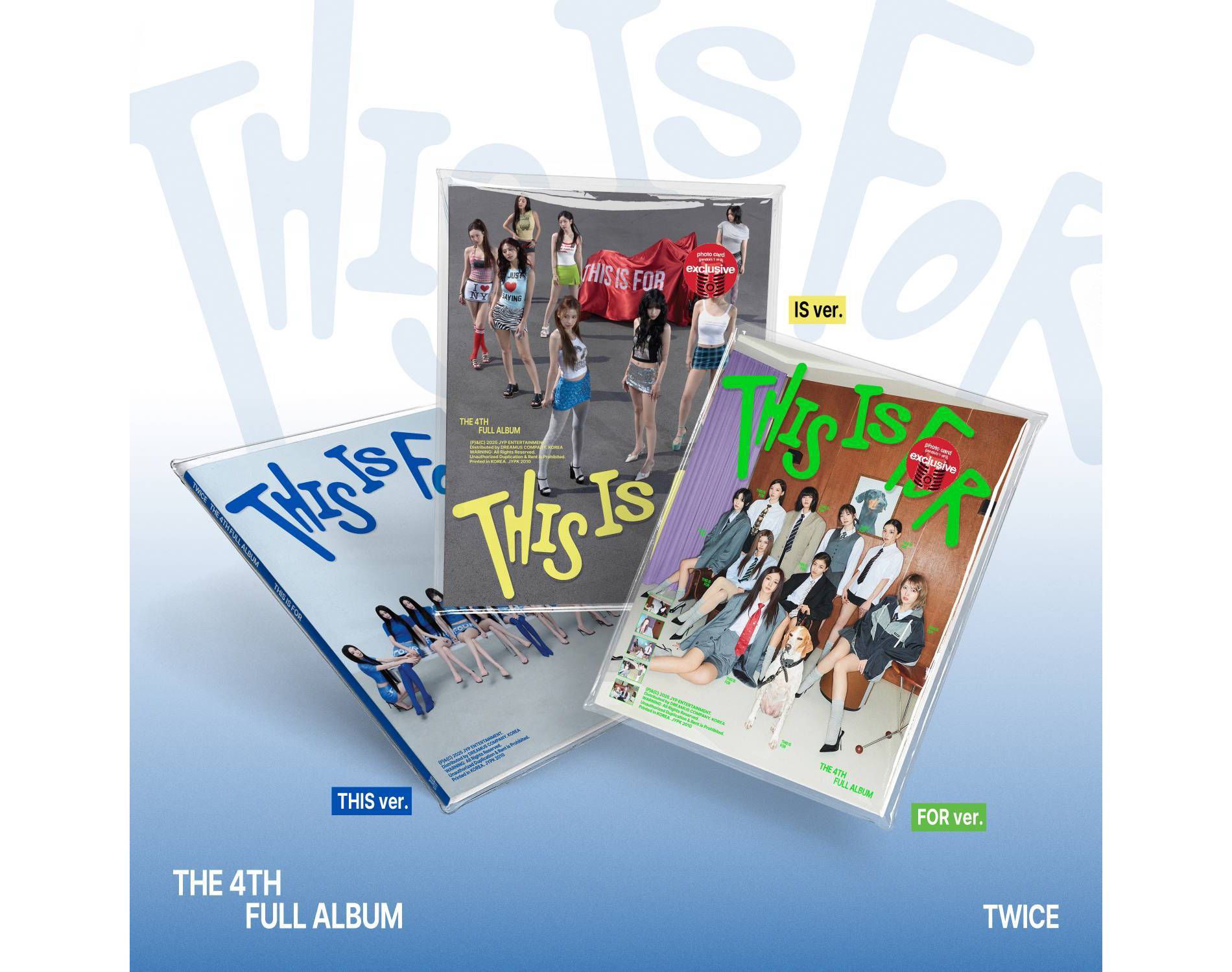 TWICE - THIS IS FOR (Target Exclusive, CD)