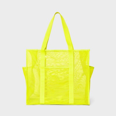 Mesh Tote Handbag - Shade & Shore™ Black