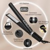 NICEBAY Hair Straightener Flat Iron, Hair Straightening, Curling-5 Temp, Fast Heating - 3 of 4