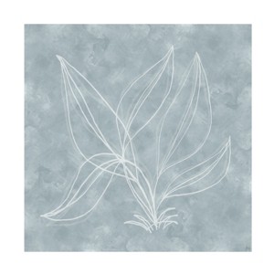 Trademark Fine Art - Line and Brush Leaf Bloom Canvas Art - 1 of 4