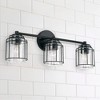 Capital Lighting Harmon 3 - Light Vanity in  Matte Black - 2 of 4