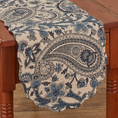 Park Designs Brighton Table Runner - 54"L - Blue