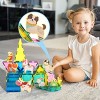 PICASSO-TILES Magnetic Tiles for Kids, Farm Animal Theme Construction STEM Building Blocks Educational Toy, 8PCS - 2 of 4
