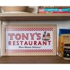 Silver Buffalo Disney Lady and the Tramp Tony's Restaurant Wood Framed Wall Art Decor - 3 of 4