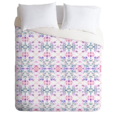 Hill House Home Pastel Trellis Fitted Sheet - Pastel Trellis - Size Full