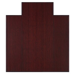47"x51" Plush Chair Floor Mat with Lip Dark Cherry - Anji Mountain: Durable, Easy-Clean, Latex Backed, Indoor Use - 1 of 4