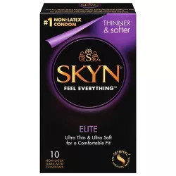 SKYN Elite Non-Latex Lubricated Condoms - 10ct