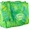 LA LEELA Women's Summer Water Resistant Pool Tote Bag with Matching Beachwear Holiday Sarong Wrap One Size Floral Green - 2 of 4
