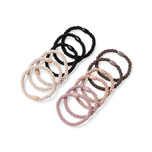 The Hair Edit Braided Bands Hair Ties - 12pk: Hair Styling