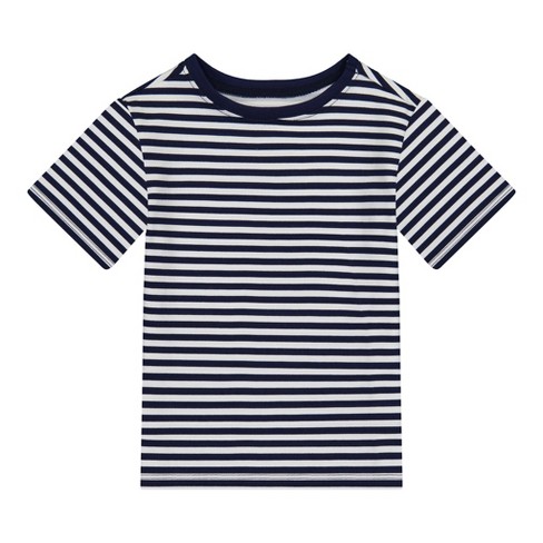 Andy & Evan Toddler Striped Tee In White, Size 2t : Target