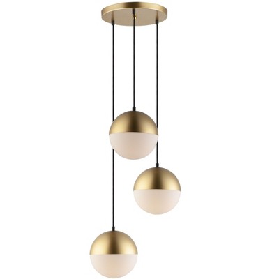 ET2 Lighting Half Moon 3 - Light Pendant in  Metallic Gold