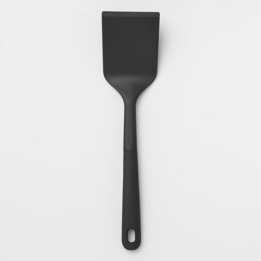 Nylon Solid Turner Spatula with Soft Grip - Made By Design&amp;#8482;