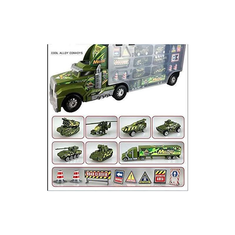 Big Daddy Army Transport Truck Military Toy Truck Emergency Quick Release Effect, 3 of 4
