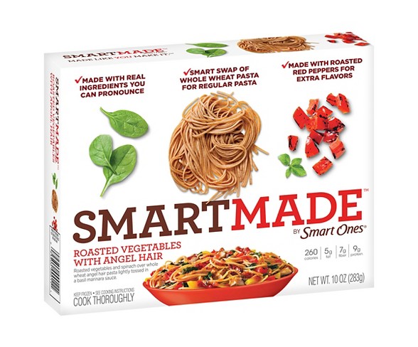 Smart Made Roasted Frozen Vegetables with Angel Hair - 10oz