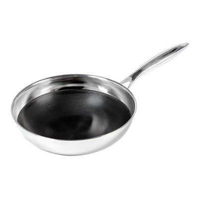 Frieling Black Cube, Chef's Pan, 9.5" dia., 2.5 qt., Stainless steel/nonstick