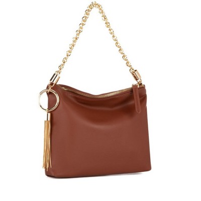 MKF Collection Brigitte Women's Shoulder Hobo Bag in Faux Leather by Mia K