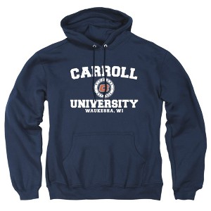 Carroll University Official Circle Logo Adult Pull-Over Hoodie - 1 of 4