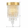Crystorama Lighting Winfield 2 - Light Sconce in  Antique Gold - 4 of 4