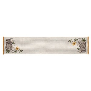 Autumn Pumpkin Patch Stripes Runner 12x60 VHC Brands - 1 of 3