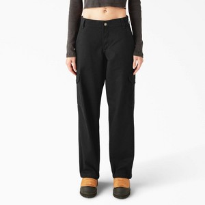 Dickies Women's Relaxed Fit Duck Canvas Cargo Pants - 1 of 3