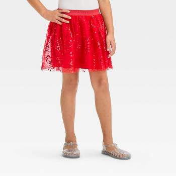 Girls' Star and Fireworks Tutu Skirt - Cat & Jack™ Red