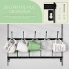 Sorbus Wall mounted mug rack holder for coffee mugs and more - 3 of 4