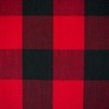 Design Imports  Tango Red/Black Buffalo Check Tablecloth 60X104 - 3 of 4