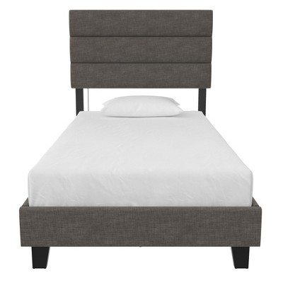 RealRooms Paloma Upholstered Bed with Dual USB Port