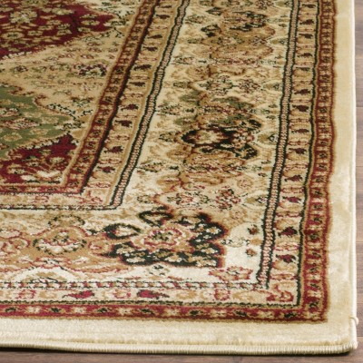 Lyndhurst Multi/Ivory Synthetic 5' x 7' Patterned Area Rug