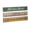 Transpac MDF Horizontal Cabin Wall Decor Set of 3 Spring Home Decorations - 2 of 3