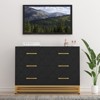 6 Drawer Dresser for Bedroom, Tall Chest with Soft-Close Glides, Anti-Tip Kit - 3 of 4