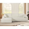 108'' L-Shaped Sectional Sofas with Full Foam Cushioning and No Assembly Required, Left Facing Sleeper Couch for Living Room or Bedroom - 4 of 4