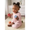 Carter's Just One You® Baby Girls' Bows Long Sleeve Bodysuit - Burgundy - 4 of 4