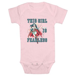 Infant's Wonder Woman Fearless Girl Bodysuit - 1 of 3