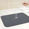 REGALWOVEN Large Diatomaceous Stone Dish Drying Mat for Countertop Dishes, and Utensils 1 Pc - 3 of 4
