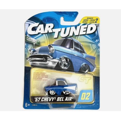 CAR TUNED ‘57 CHEVY BEL AIR CUSTOMS SERIES 2 HOBBY EXCLUSIVE
