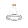 Elegant Lighting Monroe 1 - Light Pendant in  Gold - 2 of 4