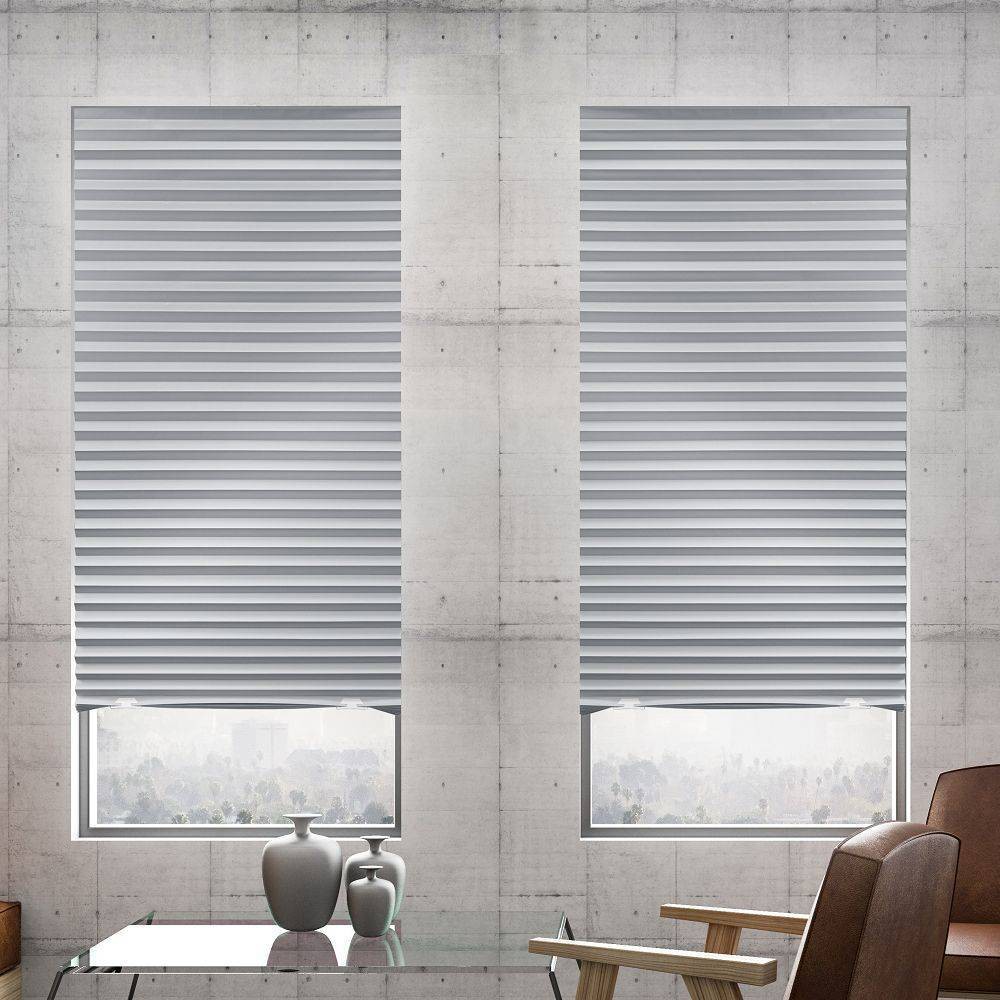 Photos - Blinds 6pk 36"x72" Room Darkening Cordless EZ-Clip Temporary Window Shades Gray 