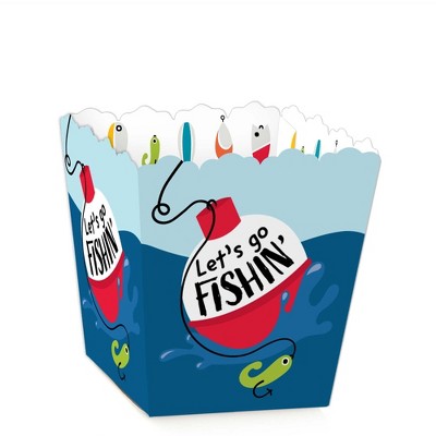 Big Dot Of Happiness Let's Go Fishing - Party Mini Favor Boxes