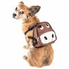 Racxily Dog Hiking Backpack Harness Lightweight with Added Pouch Along The Dog Packpack, Large-Pocketed Compartmental Animated Dog Harness - 2 of 4