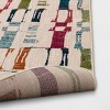 Modern Irregular Checkered Rug - Threshold™ - 4 of 4