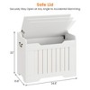 Storage Chest, Wood Large Toy Box,Toy Chest for Boys Girls, Storage Bench with Safety Hinge, Farmhouse Storage Trunk - 3 of 4