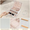 Jewelry Box Organizer with 2 Drawers, 3-Tier Large Jewelry Holder Organizer Box - 4 of 4