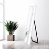 17"x59" White Free Standing with Adjustable Easel Floor Mirror White - Patton Wall Decor - image 4 of 4