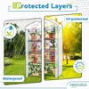 Ogrow Deluxe Walk-In Greenhouse / Bloomhouse / Seed Starter with Tiers and Shelves - 4 of 4