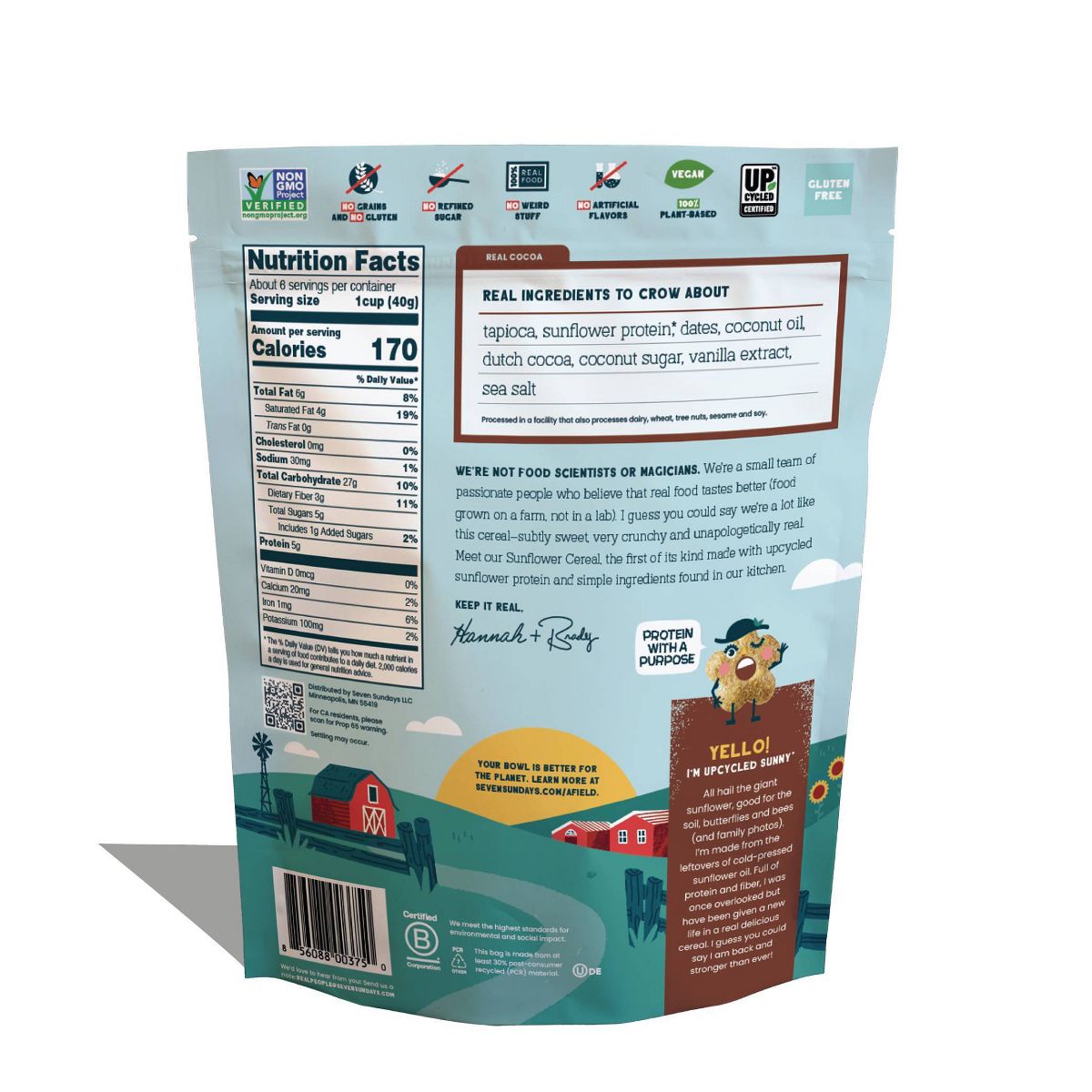Seven Sundays Gluten Free Breakfast Cereal - 8oz - thumbnail 8