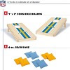 NFL Los Angeles Chargers 1'x2' Wood Cornhole Set - 2 of 4