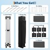 10'x20' Heavy Duty Commercial Canopy Tent, UV & Waterproof Instant Shelter with 2 Sidewalls, Includes Carry Bag, 4 Weight Bags, 8 Stakes, 6 Ropes - 4 of 4