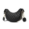 Paaaawaters Small Crescent Crossbody Bags for Women Leather Sling Crossbody Purse Shoulder Bag with Adjustable Wide Strap - 2 of 4