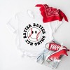 Simply Sage Market Women's Hey Batter Batter Smiley Face Short Sleeve Graphic Tee - 3 of 4